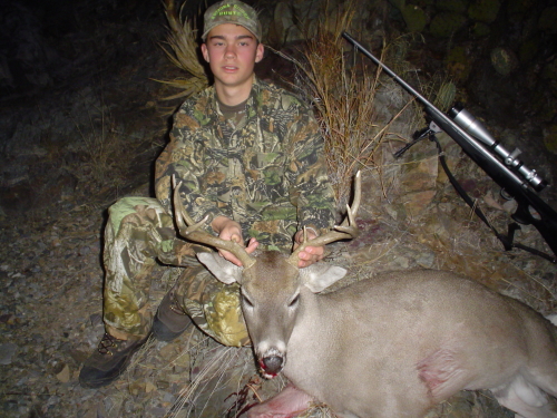 youth hunter coues deer in arizona