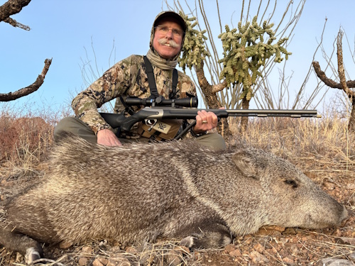 arizona javelina with a muzzleloader